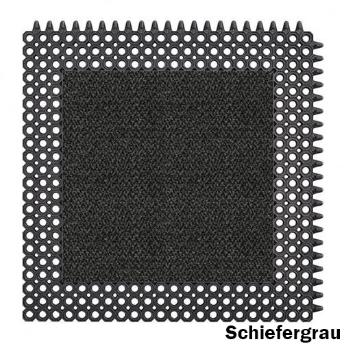 Schmutzfang-Fliese Master Flex C12 mit Kleinwaben und Schmutzfang-Inlay | 50 x 50 cm